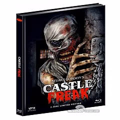 Castle Freak · cmv-Laservision · Limited Mediabook – Cover D (2017); exaktes physisches Originalmotiv der konkret genannten Ausgabe; keine Motivübertragung aus gleichnamigen Coverbuchstaben anderer Labels/Wellen.