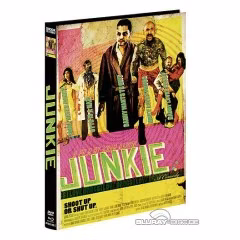 Junkie · Shock Entertainment · Cover E – limitierte Uncut-Ausgabe; exaktes Originalmotiv ausschließlich anhand der zugeordneten Editionsquelle bestimmen, kein Austausch mit Schwestercovern