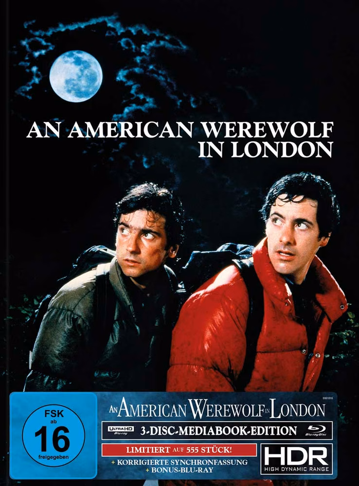 American Werewolf in London – Ein amerikanischer Werwolf in London · Turbine Medien · US-Cover-Artwork