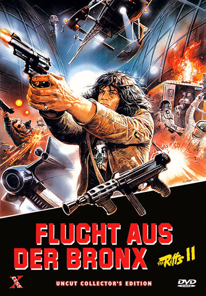 The Riffs II – Flucht aus der Bronx · Xcess Entertainment · Historische Einzel-Hartbox Teil II
