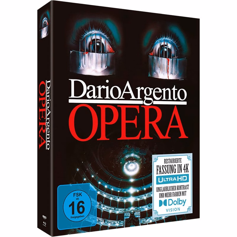 Opera · PLAION PICTURES · Shop-exklusive Special Edition – 2 UHDs + 3 Blu-rays. Originalmotiv zur genauen genannten Ausgabe recherchieren, keine falsche Schwestercover-Datei übernehmen.