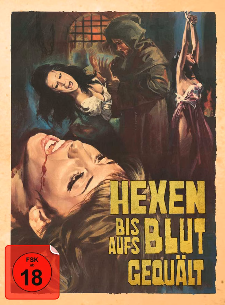 Hexen bis aufs Blut gequält · Turbine Medien · Renato-Casaro-Artwork / Leinenstruktur