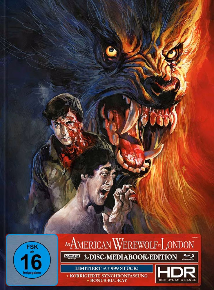 American Werewolf in London – Ein amerikanischer Werwolf in London · Turbine Medien · Timo-Wuerz-Artwork