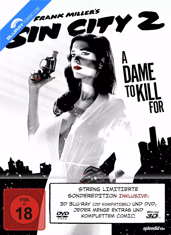 Sin City 2 – A Dame to Kill For · Splendid Film · Sin City 2 – 3D Limited Mediabook Edition
