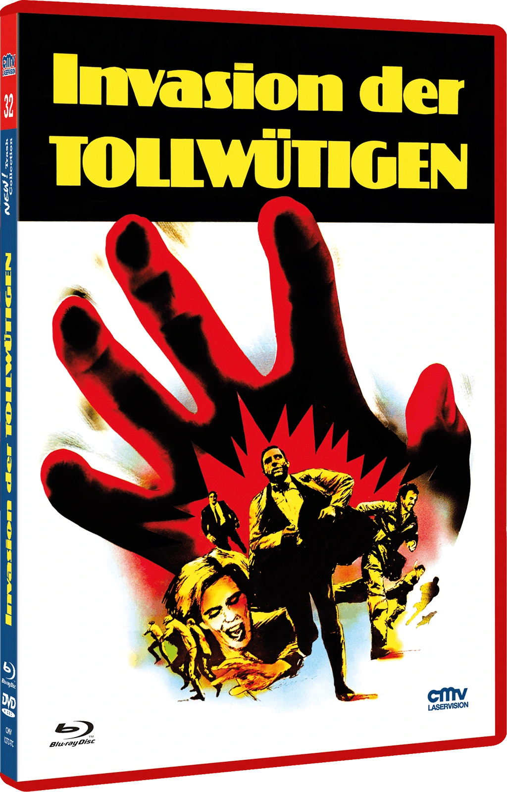 Invasion der Blutfarmer · cmv-Laservision · The NEW! Trash Collection #32/#02 – nummerierte Sonderausgabe; exaktes physisches Originalmotiv der konkret genannten Ausgabe; keine Motivübertragung aus gleichnamigen Coverbuchstaben anderer Labels/Wellen.
