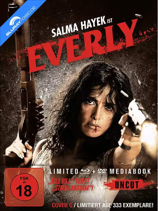 Everly – Die Waffen einer Frau · Splendid Film · Everly – Die Waffen einer Frau, Limited Mediabook Cover C