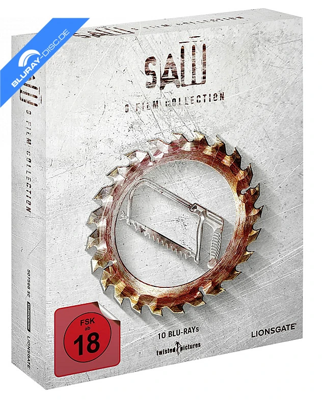 Saw · Teil I–IX (Kollektion) · StudioCanal · Gesamtedition · Deutschland · CUT