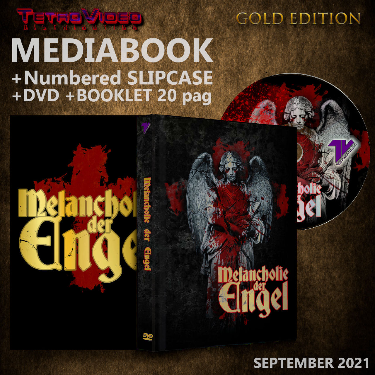 Melancholie der Engel · TetroVideo · Gold Mediabook Edition