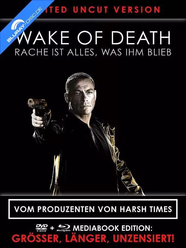 Wake of Death – Rache ist alles, was ihm blieb · Splendid Film · Wake of Death – Limited Black Mediabook Edition (Blu-ray + DVD)