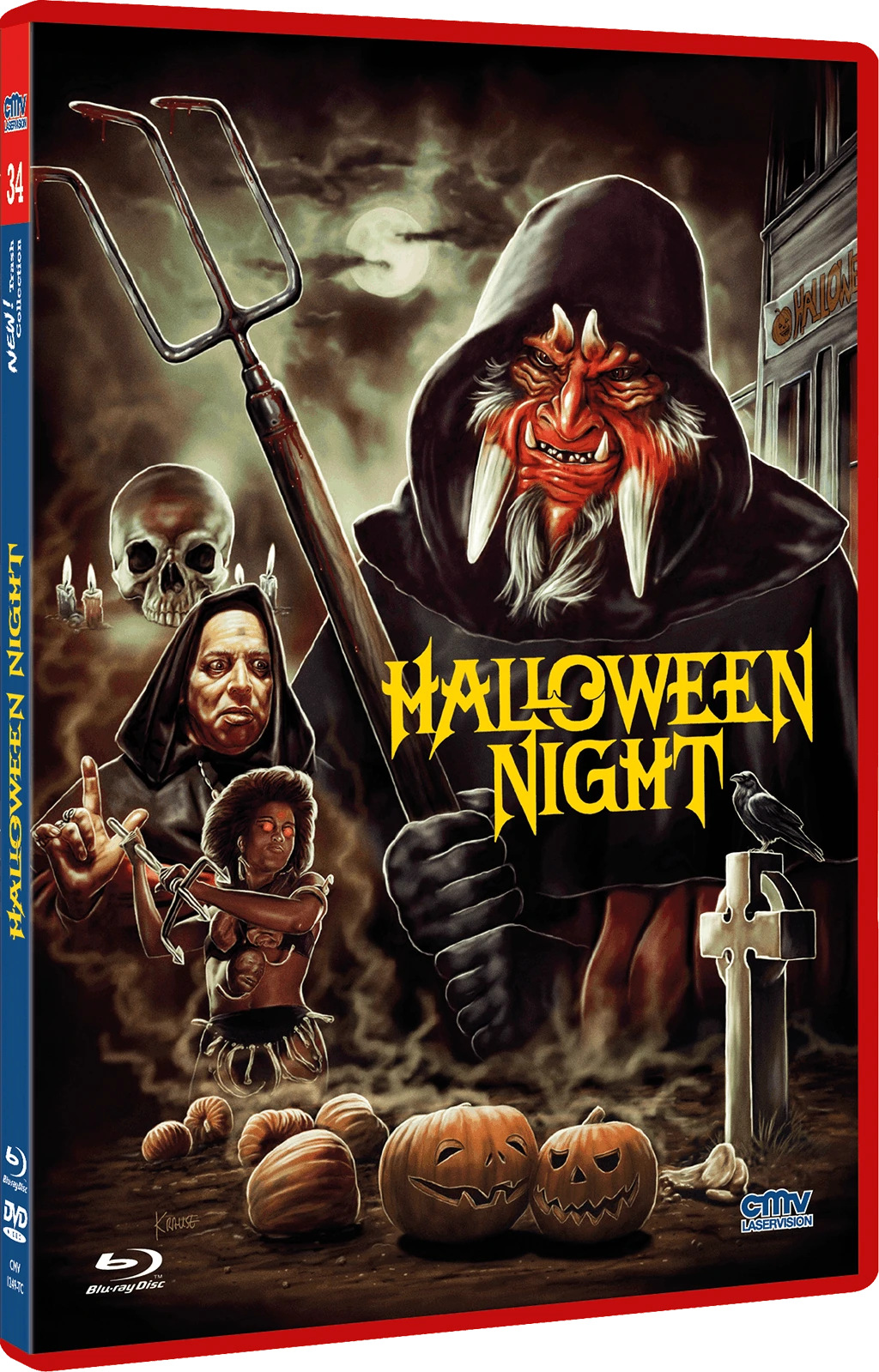 Halloween Night – Satan lebt! · cmv-Laservision · The NEW! Trash Collection #34 / #153 – nummerierte Sonderausgabe