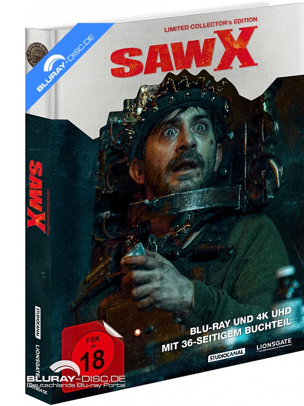 Saw X · StudioCanal · Limited Collector’s Mediabook