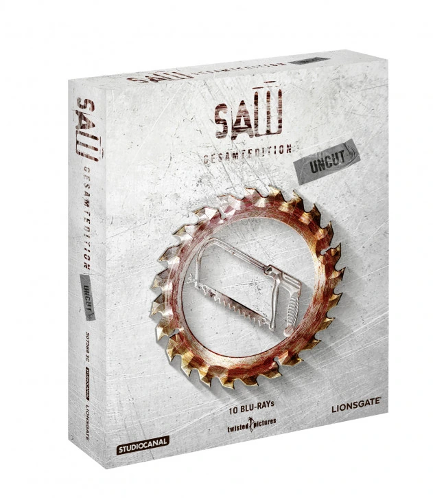 Saw · Teil I–IX (Kollektion) · StudioCanal · Gesamtedition · Österreich · UNCUT