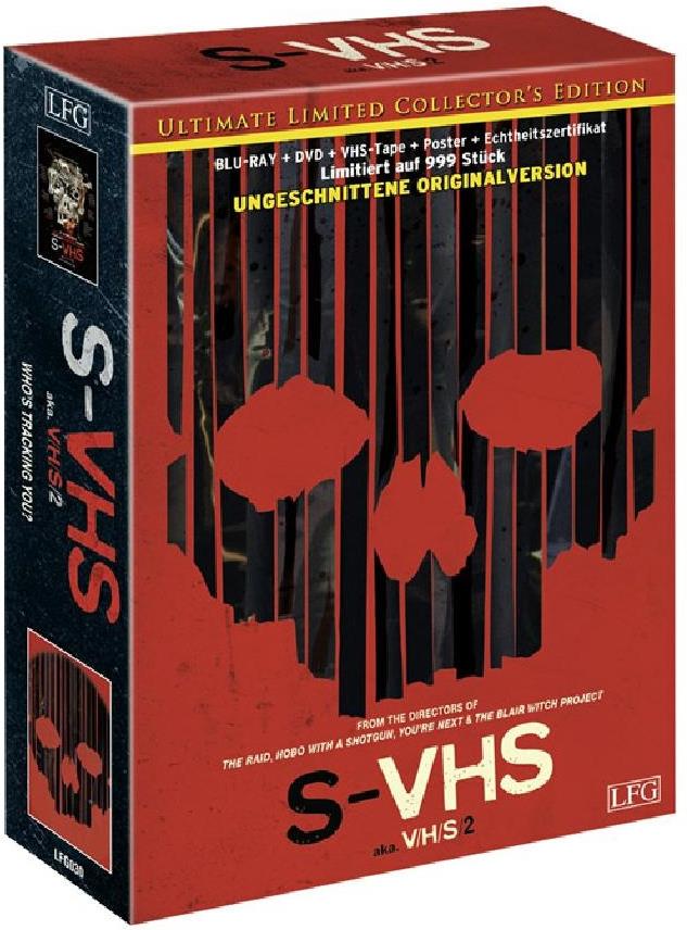 S-VHS / V/H/S 2 · LFG · Ultimate Collector’s Edition mit echter VHS-Kassette