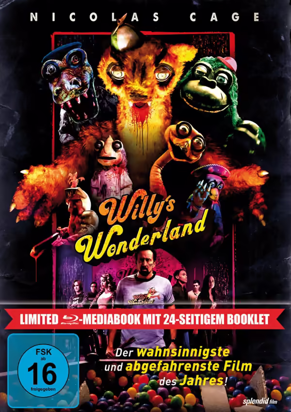 Willy’s Wonderland · Splendid Film · Willy’s Wonderland – Limited Mediabook Edition