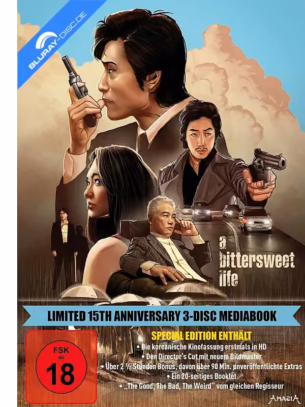 A Bittersweet Life · Splendid Film · A Bittersweet Life – Limited 15th Anniversary Mediabook, 2 Film-Blu-rays + Bonus-Blu-ray