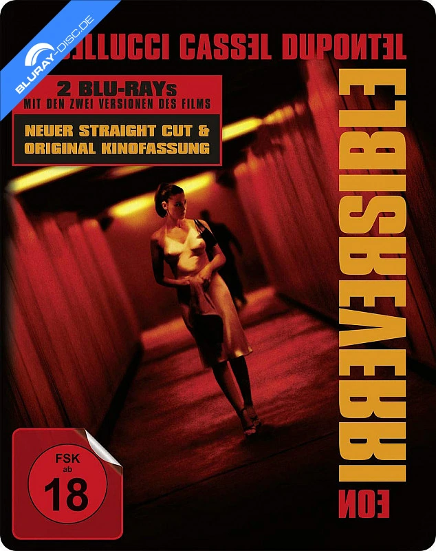 Irreversible · Arthaus / StudioCanal · Deutsche Limited Steelbook Edition