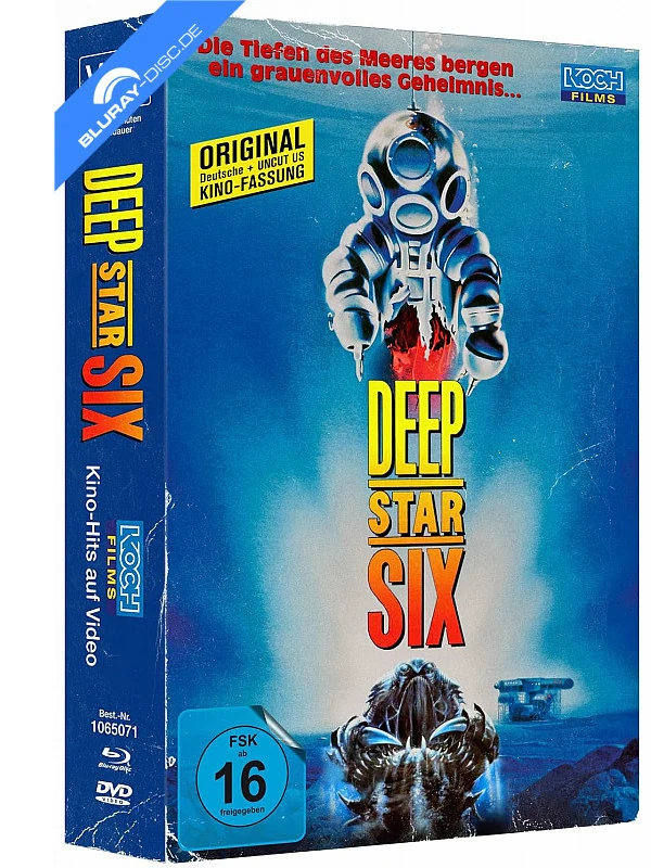 Deep Star Six · StudioCanal · Limited Retro-VHS-Edition (Blu-ray + DVD)