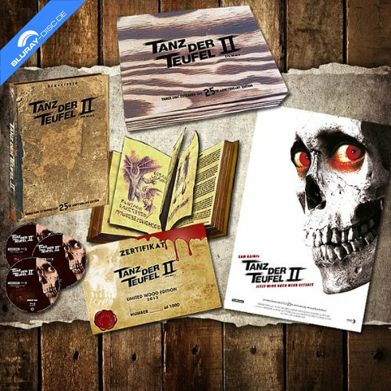 Tanz der Teufel 2 · StudioCanal · Extended Cut – limitierte Holzbox