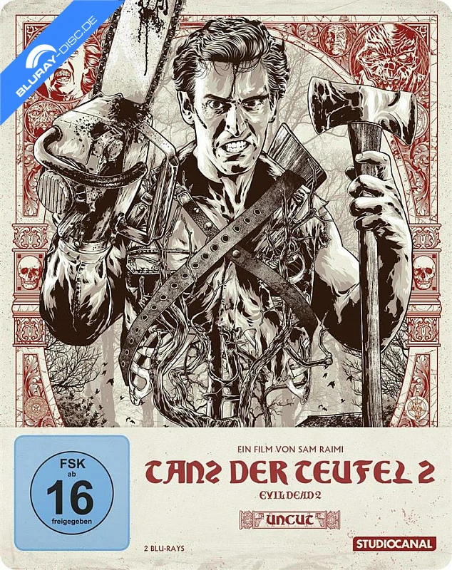 Tanz der Teufel 2 · StudioCanal · 4K-remastered Limited Steelbook – Blu-ray + Bonus-Blu-ray