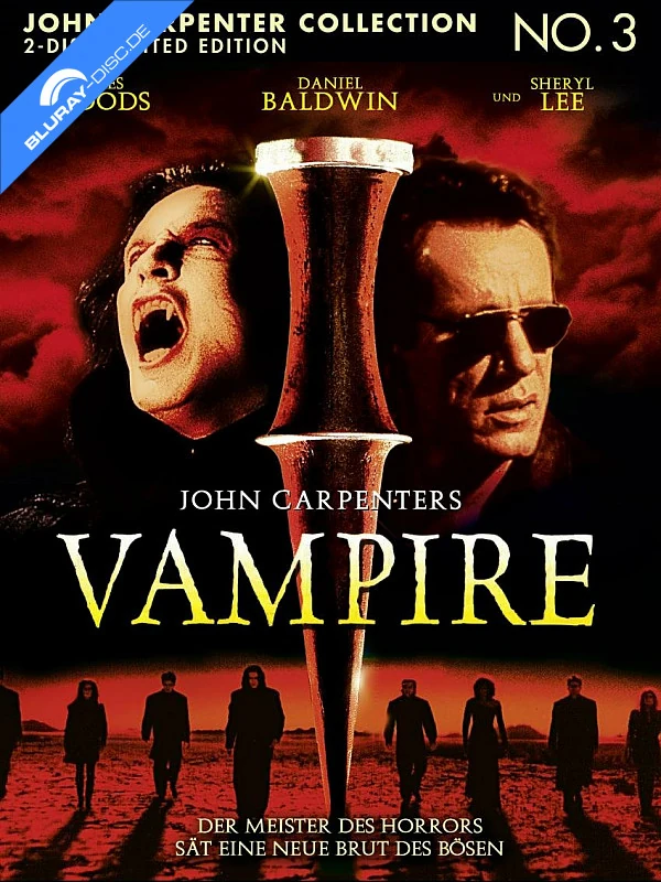 John Carpenters Vampire · StudioCanal · John Carpenter Collection No. 3 – Limited Mediabook – Cover B (leicht gekürzte Fassung)