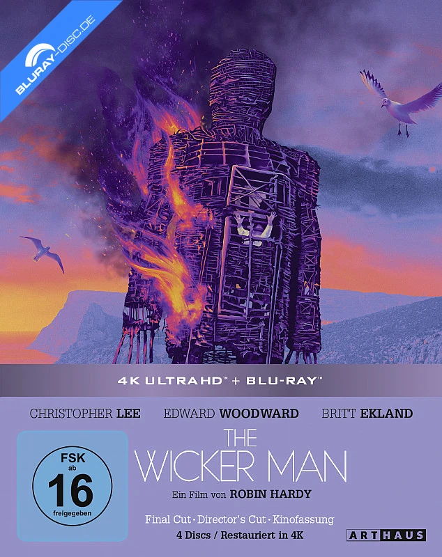 The Wicker Man · Arthaus · Limited Steelbook – Final Cut, Director’s Cut und Kinofassung