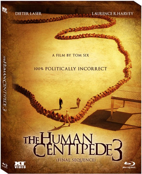The Human Centipede 3 · XT Video · Blu-ray im Schuber