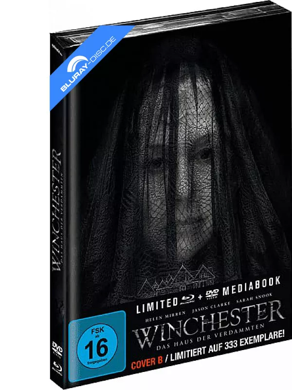 Winchester – Das Haus der Verdammten · Splendid Film · Winchester – Das Haus der Verdammten – Limited Mediabook Cover B