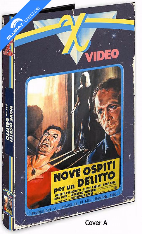 Neun Gäste für den Tod · X-Rated · Cover A