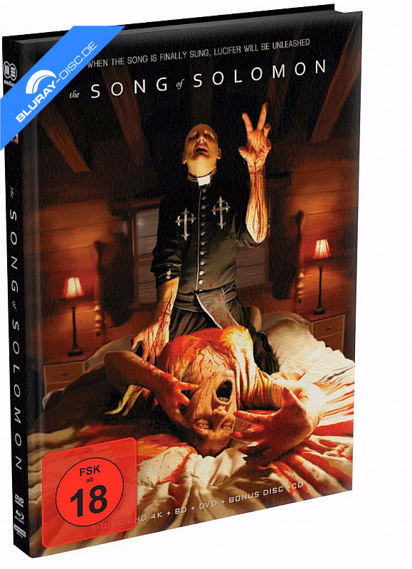 American Guinea Pig – Song of Solomon · Black Hill Pictures / Mediacs · Vertrieb tonpool Medien · 44er-Reihe · Priester hinter Frau · Coverbuchstabe ungeklärt