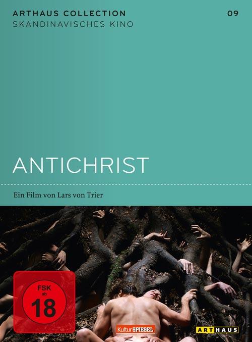 Antichrist · Arthaus / Kinowelt Home Entertainment (heute StudioCanal) · Arthaus Collection · Skandinavisches Kino Nr. 09 · türkis · keine Coverbuchstaben belegt