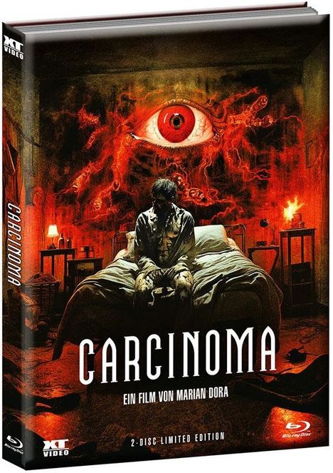 Carcinoma · XT Video / NSM Records · Cover B · wattiert · Metallicprägung
