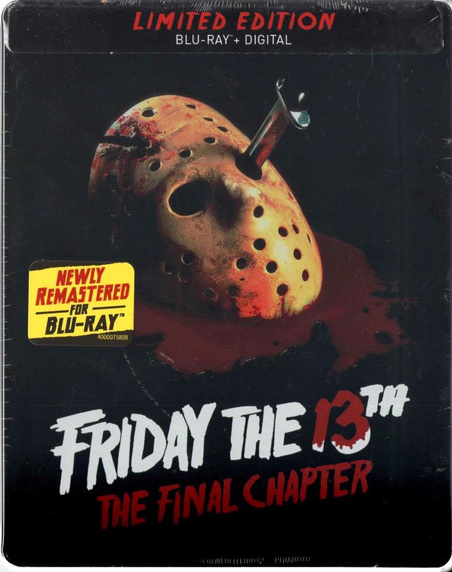 Freitag der 13. – Das letzte Kapitel · Paramount Pictures · Limited Edition · Maske und blutiges Messer · matte Oberfläche