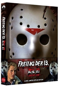 Freitag der 13. – Jason lebt · Paramount Home Entertainment / 84 Entertainment · Cover A · wattiert mit Halbschuber