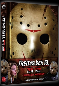 Freitag der 13. – Todesfalle Manhattan · Paramount Home Entertainment / 84 Entertainment · Cover A · wattiert mit Halbschuber