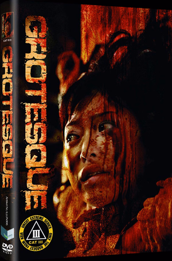 Grotesque · ILLUSIONS UNLTD. films · Keine A/B/C-Bezeichnung; CAT-III-Erstauflage