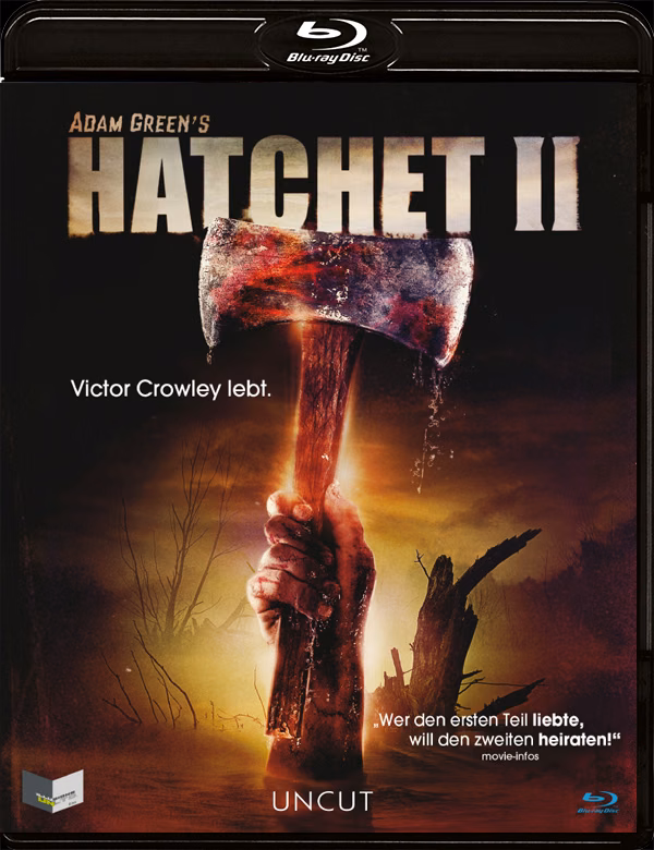 Hatchet II · ILLUSIONS UNLTD. films · Blu-ray-Erstauflage im Schuber