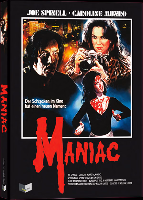 Maniac · ILLUSIONS UNLTD. films · Cover B