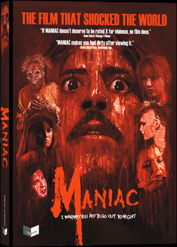 Maniac · ILLUSIONS UNLTD. films · Cover C