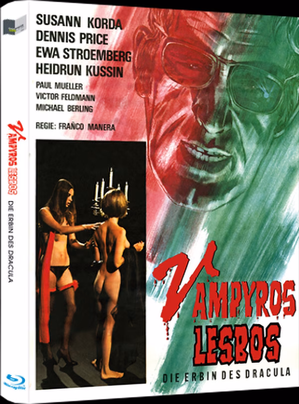 Vampyros Lesbos – die Erbin des Dracula · ILLUSIONS UNLTD. films · Blu-ray-Hartbox Cover A