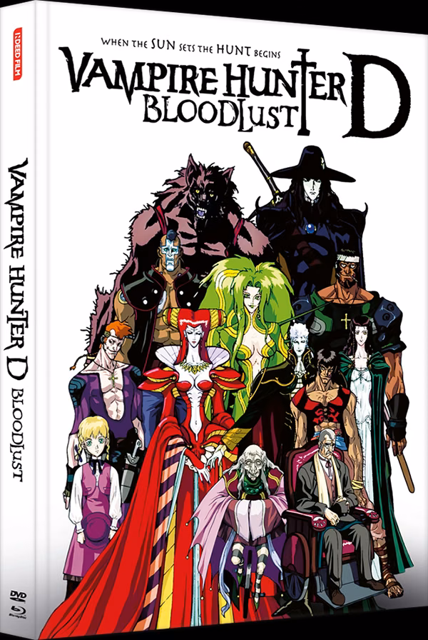 Vampire Hunter D: Bloodlust · ILLUSIONS UNLTD. films / Indeed Film · einzige offiziell dokumentierte Mediabook-Variante