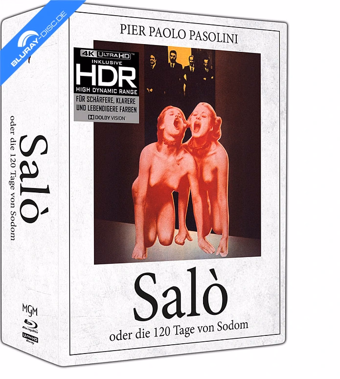 Salò oder die 120 Tage von Sodom · Wicked Vision · 5-Disc Deluxe Limited Edition · Cover A