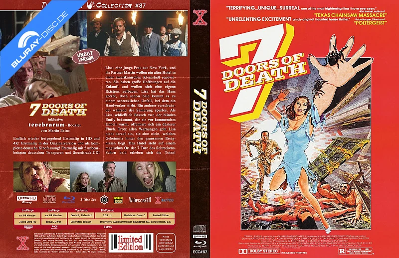 Die Geisterstadt der Zombies / Über dem Jenseits · X-Rated · Cover C