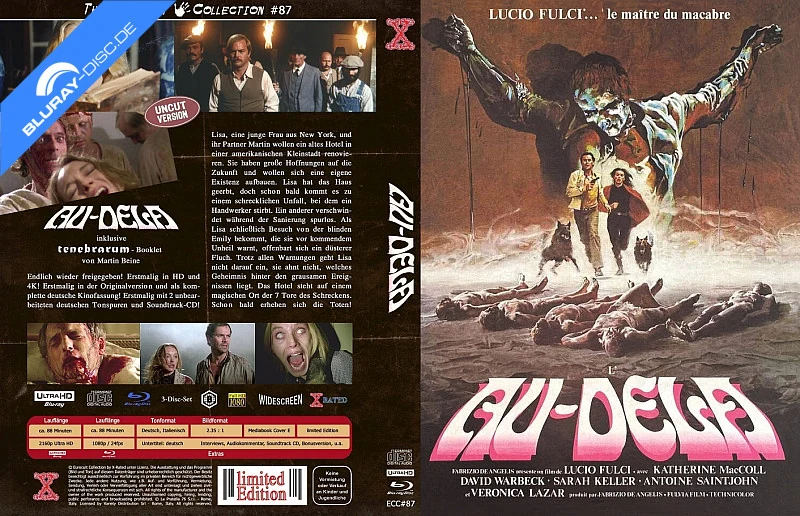 Die Geisterstadt der Zombies / Über dem Jenseits · X-Rated · Cover E
