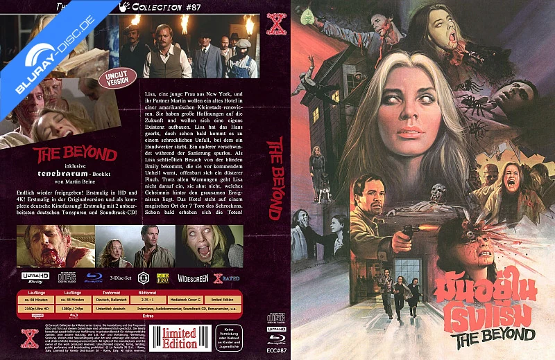 Die Geisterstadt der Zombies / Über dem Jenseits · X-Rated · Cover G