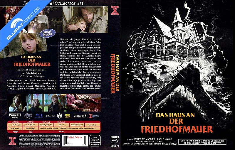 Das Haus an der Friedhofmauer · X-Rated · Cover E
