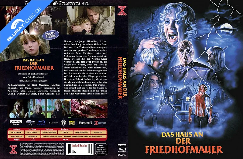 Das Haus an der Friedhofmauer · X-Rated · Cover F