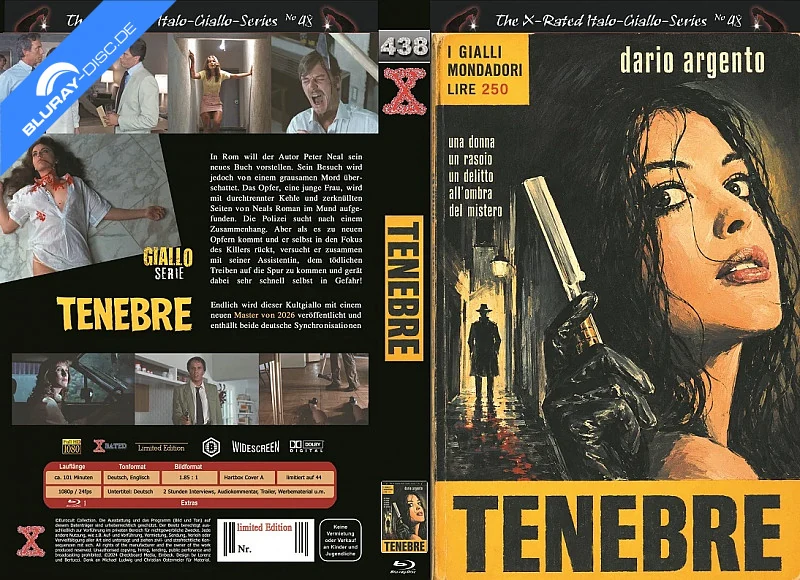 Tenebre · X-Rated · Cover A