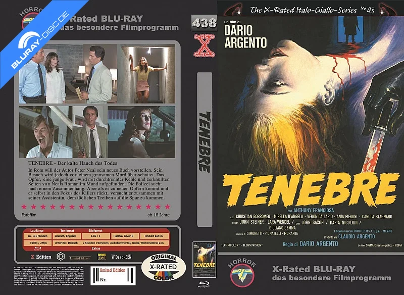 Tenebre · X-Rated · Cover B